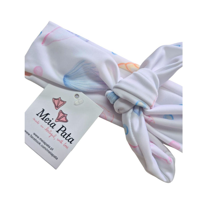 White Seashells Headband