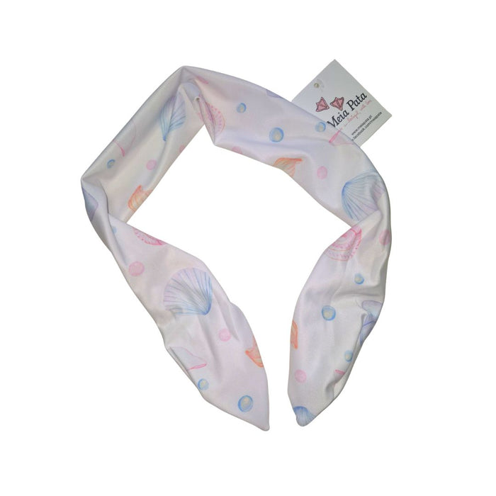 White Seashells Headband