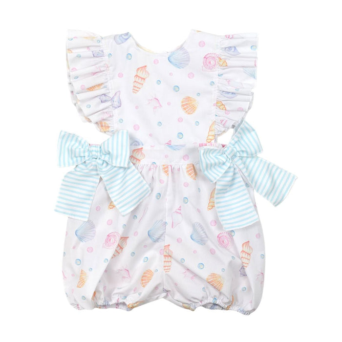 White Seashells Jumpsuit