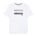 White Stripe Graphic T-Shirt
