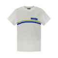 White Stripes & Logo T-Shirt