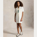White Terry Cable Dress