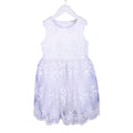 White Tulle Lace Dress