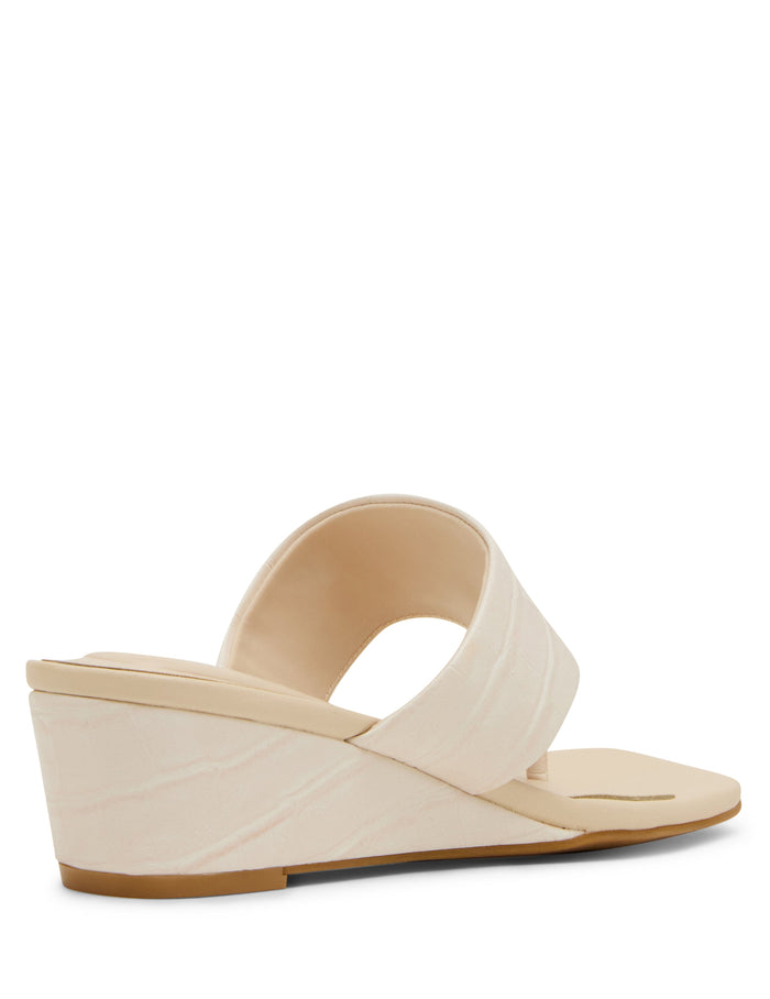 Anne Klein Willing Wedge Thong Sandal