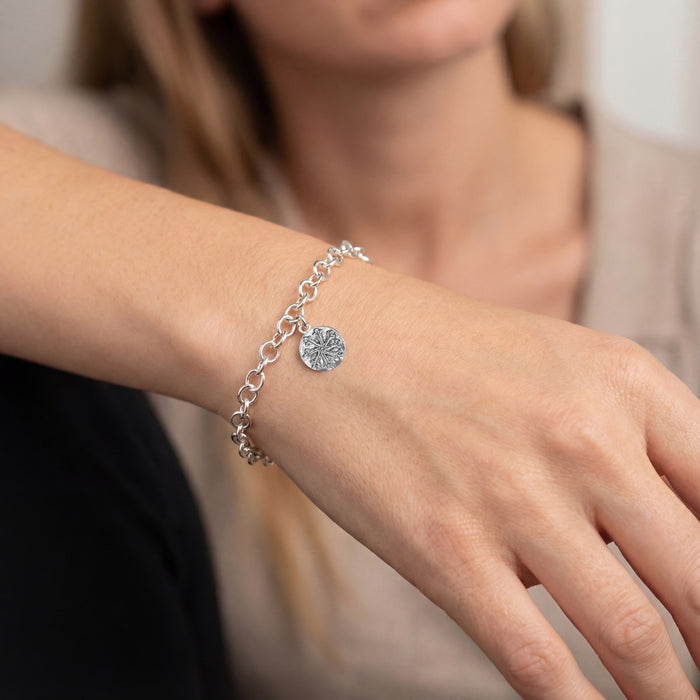 Winter Season Snowflake Charm
