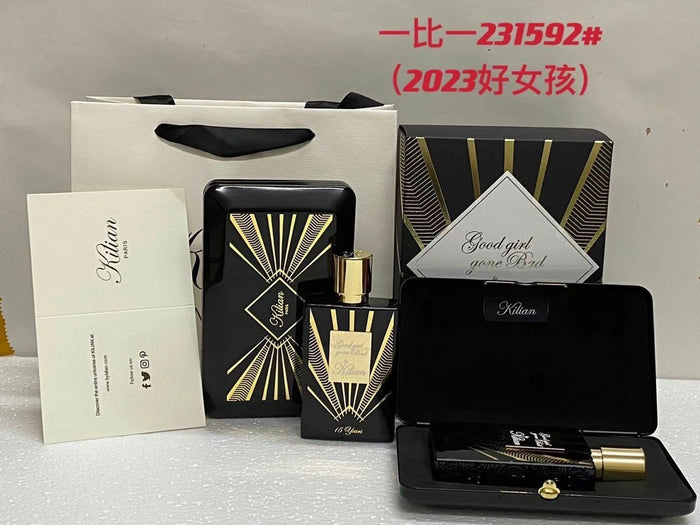 231592 Good Girl Gone Bad Perfume Tin Box 23 Styles 50ml