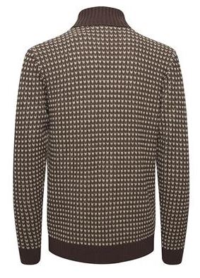 Wool Blend Neat Roll Neck