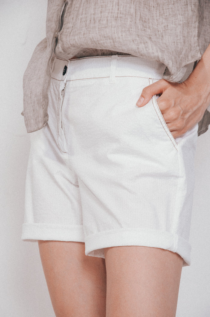 Yachting Shorts - White
