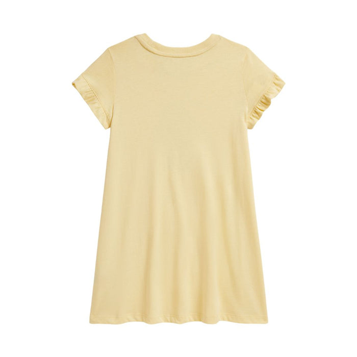 Yellow Polo Bear T-Shirt Dress