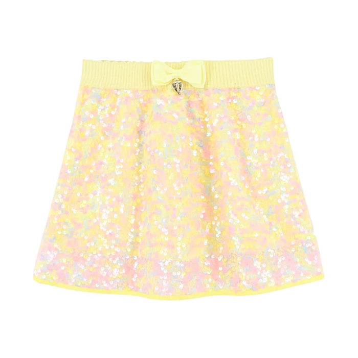 Yellow Sequin 'Sinead' Skirt Set