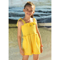 Yellow Sparkle 'Bali' Playsuit