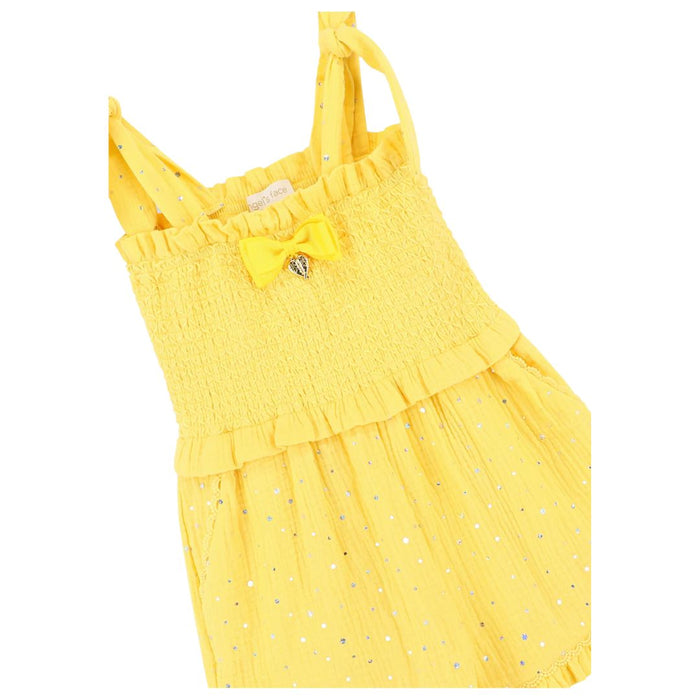 Yellow Sparkle 'Bali' Playsuit
