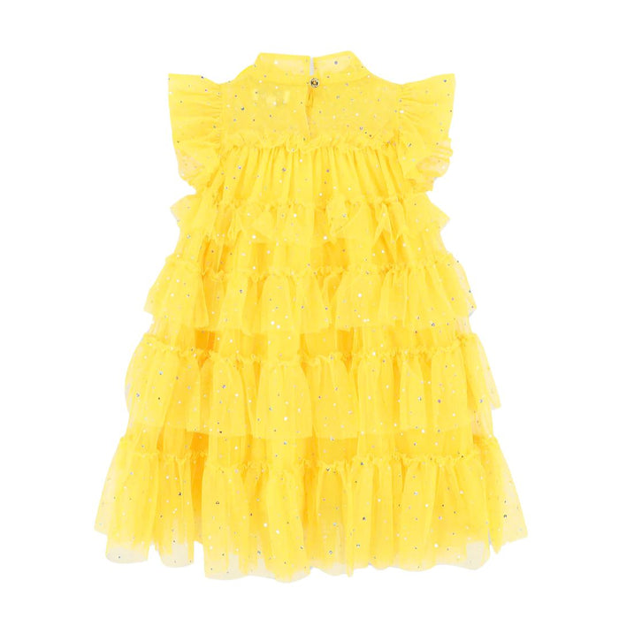 Yellow Sparkle 'Mitzi' Dress