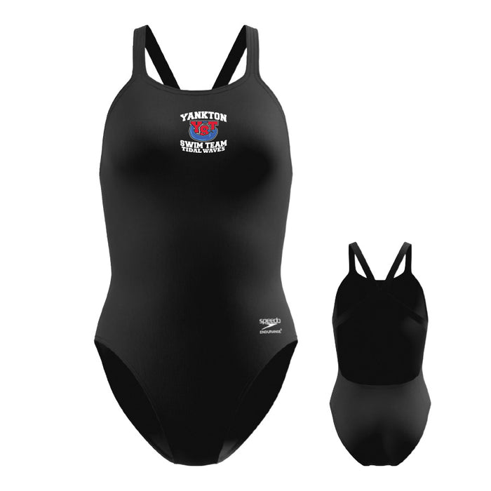 YST * Speedo Solid EnduranceX Leaderback * thick straps * sizes 18-42