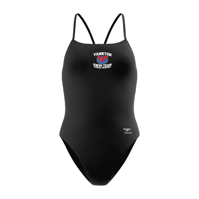 YST * Speedo Solid EnduranceX Turnback * thin straps * sizes 18-42